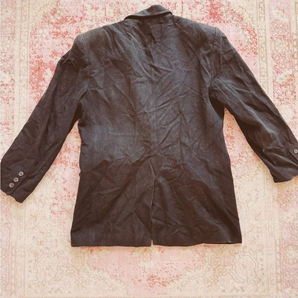 Adrienne Vittadini, Men’s Black Vintage Blazer - Picture 2 of 3